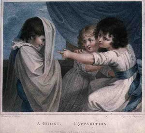 Un Fantôme, gravé par Luigi Schiavonetti (1765-1810), pub. par T. Simpson