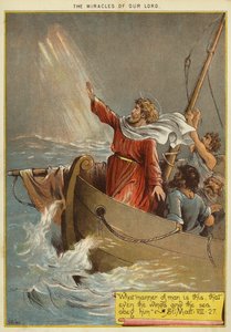 Les miracles du Christ : Jésus calme la tempête