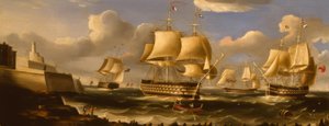 H.M.S.Queen à La Valette - Richard B. Spencer