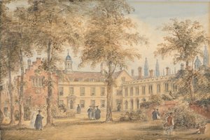 Trinity Hall depuis le jardin, Cambridge