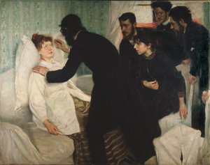 Séance hypnotique, 1887