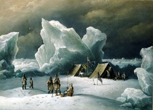 Le campement le plus au nord du capitaine Markham