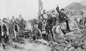 La guerre sino-japonaise - Richard Caton II (after) Woodville