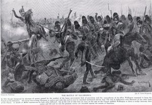 La bataille de Salamanque, illustration de 