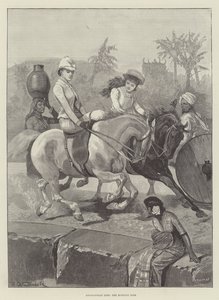 Vie anglo-indienne, la promenade matinale