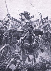 Le duc de Marlborough à la bataille d