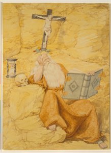 Un ermite, 1853 - Richard Dadd