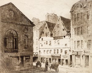 Lady Warkstairs et Union Hall - Richard Davidson Winter