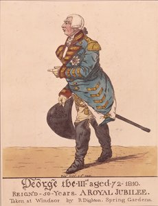 George III, 1810 - Richard Dighton