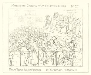 1849, Les figures de cire de Madame Tussauds, La Chambre des Horreurs