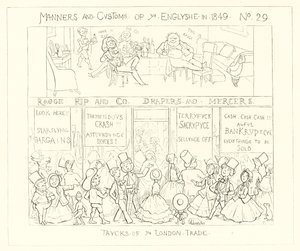 1849, Les astuces du commerce londonien