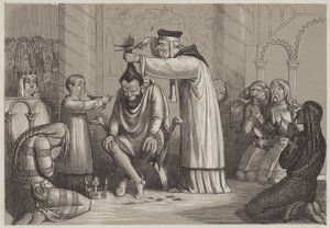Traitement barbare de Henri I par un évêque normand