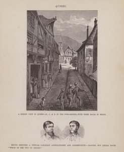 Page du Tour américain de Messieurs Brown, Jones et Robinson - Richard Doyle