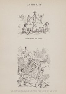 Page de La tournée américaine de Messieurs Brown, Jones et Robinson (gravure)