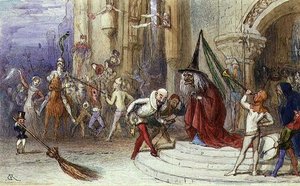 La sorcière et son balai
