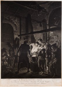 Atelier de forgeron - Richard Earlom