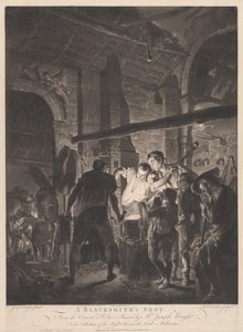 Une forge - Richard Earlom