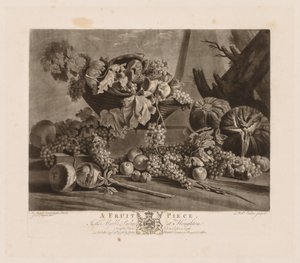 Une pièce de fruits, 1776