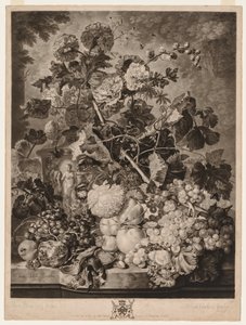 Une pièce de fruits, 1781