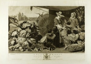 Un marché aux herbes, de la galerie Houghton