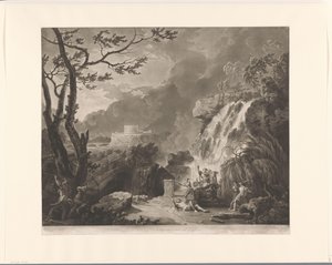 Paysage avec Méléagre et Atalante chassant le sanglier de Calydon