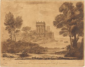 Paysage n° 162 de "Liber Veritatis"