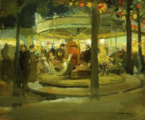 Carrousel, vers 1900-1901