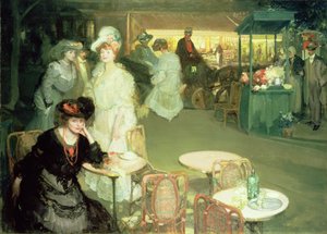 Heure du cocktail, ou Café de Nuit