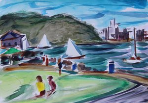 Baie, Tiburon, 2020 - Richard Fox
