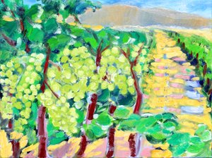 Raisins Chardonnay, Napa - Richard Fox