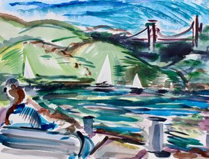Voiliers, Tiburon, 2017