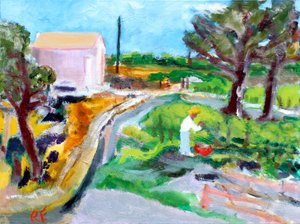 Entretien du vignoble, 2017 - Richard Fox
