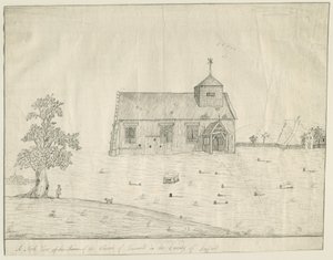 Farewell Church: dessin à la plume, nd [?fin 18e siècle]
