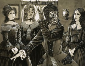 Les filles des riches étaient formées dans les écoles de tenue - Richard Hook