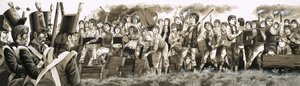 En 1797, les troupes ont été appelées pour réprimer les émeutes d