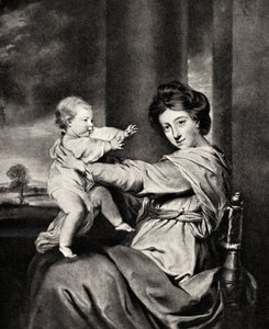 Caroline, duchesse de Marlborough et sa fille, XXe siècle
