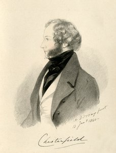 Le Comte de Chesterfield, 1840