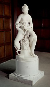 Une nymphe retirant une épine du pied d