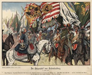 Célébration de la victoire à la bataille de Hohenfriedeberg