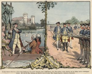 Prince Héritier Frédéric de Prusse à Rheinsberg et Neuruppin