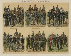 Fusiliers, pionniers et troupes de ravitaillement des armées européennes - Richard Knotel