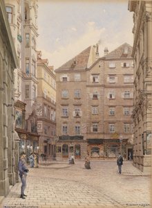 Vienne Irisgasse vers Naglergasse