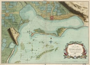 Plan correct des ports de Port Royal et Kingston, avec les clés et les hauts-fonds adjacents, etc. d