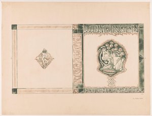 Couverture pour : Wendingen, Houtsnijdersnummer, 1919