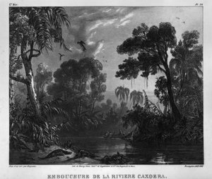 « Embouchure de la rivière Cachoeira » - Richard Parkes Bonington