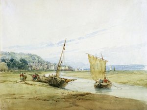 Près de Honfleur, vers 1822 - Richard Parkes Bonington