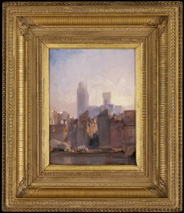 Cathédrale de Rouen, lever du soleil - Richard Parkes Bonington
