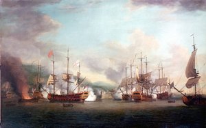 La capture de Port Louis (Haïti), le 8 mars - Richard Paton