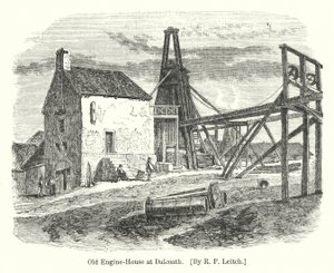 Ancienne maison des machines à Dalcoath - Richard Principal (after) Leitch