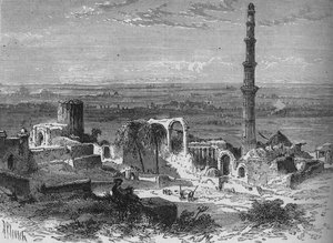Vue des environs de Delhi